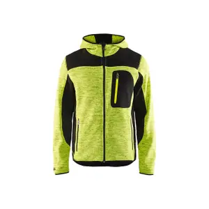 493021173399-4930-sweatshirt-a-capuche-blaklader-jaune-fluo-noir