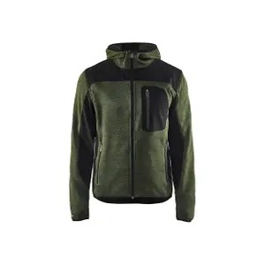 493021174699-4930-sweatshirt-a-capuche-blaklader-vert-armee-noir