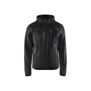 493021179799-4930-sweatshirt-a-capuche-blaklader-gris-anthracite-noir