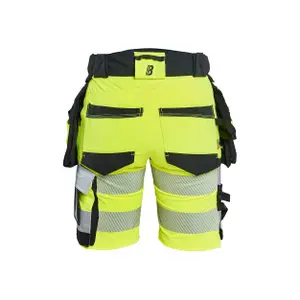 Short high visibility 4D stretch for women Blaklader image-3