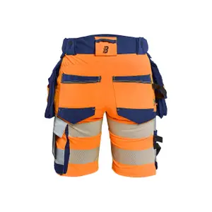 Short high visibility 4D stretch for women Blaklader image-3