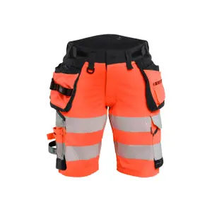 Calças curtas stretch 4D de alta visibilidade com bolsos flutuantes para mulher Blaklader image-0