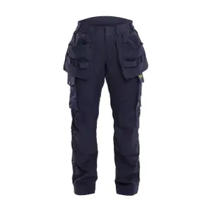 Women's multi-standard work trousers with floating pockets Blaklader image-0