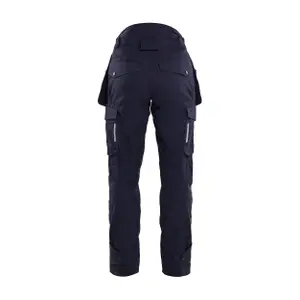 Women's multi-standard work trousers with floating pockets Blaklader image-1