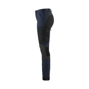 Women's 4d stretch work Trousers Blaklader image-4