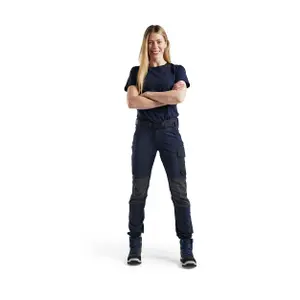 Women's 4d stretch work Trousers Blaklader image-1