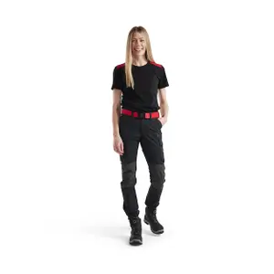 Women's 4d stretch work Trousers Blaklader image-1
