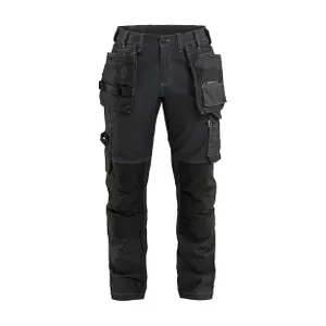 Stretch artisan pants with floating pockets for women Blaklader image-0