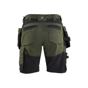 Short stretch 2D with floating pockets for women Blaklader image-1