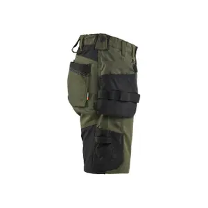 Short stretch 2D with floating pockets for women Blaklader image-2