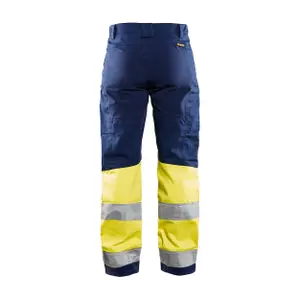 Women's high-visibility stretch work Trousers Blaklader image-4