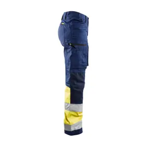 Women's high-visibility stretch work Trousers Blaklader image-2