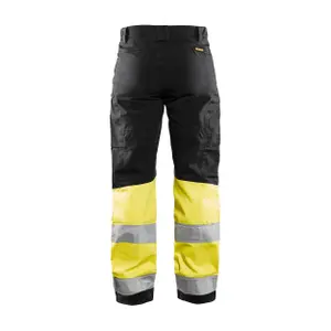 Women's high-visibility stretch work Trousers Blaklader image-4