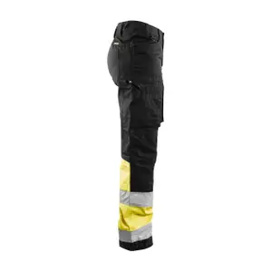 Women's high-visibility stretch work Trousers Blaklader image-2