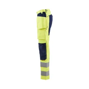 Women's high-visibility +stretch work Trousers Blaklader image-4