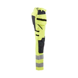 Women's high-visibility +stretch work Trousers Blaklader image-2