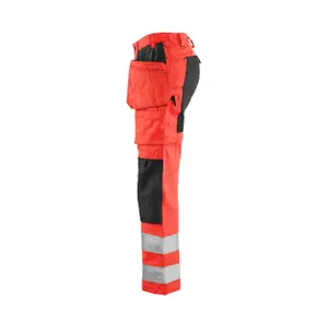 Women's high-visibility +stretch work Trousers Blaklader image-2