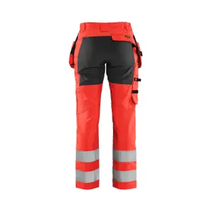 Women's high-visibility +stretch work Trousers Blaklader image-3