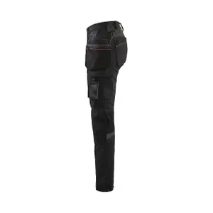 Women's 4d stretch work Trousers Blaklader image-2
