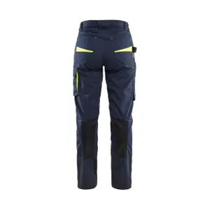 Women's knee pocket trousers Blaklader image-3