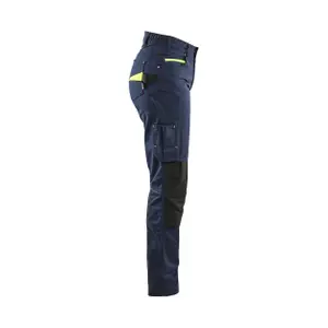 Women's knee pocket trousers Blaklader image-2