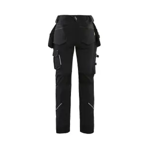 Women's 4d stretch work Trousers Blaklader image-3