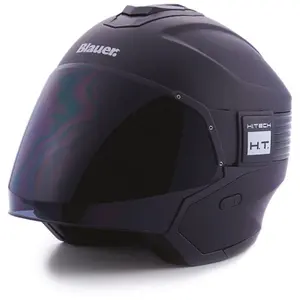 Jet-Motorradhelm Blauer HACKER image-0