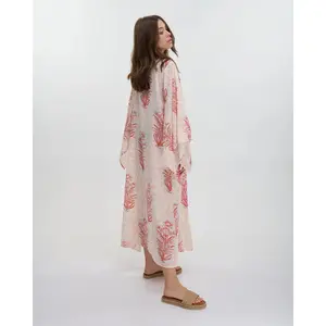 Long Sleeve Kimono Women Ble Resort Collection image-3
