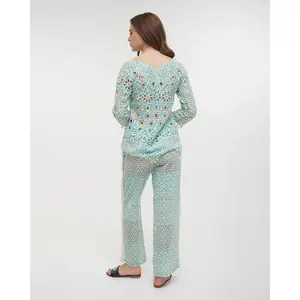 Conjunto de camisa y pantalón mujer Ble Resort Collection image-1