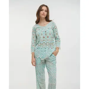Conjunto de camisa y pantalón mujer Ble Resort Collection image-2