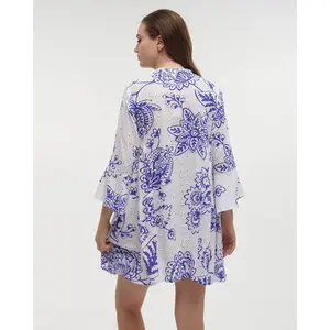Ropa bordada de manga larga mujer Ble Resort Collection image-1