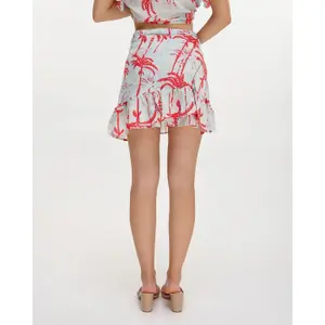 Mini falda pareo mujer Ble Resort Collection Palms image-1
