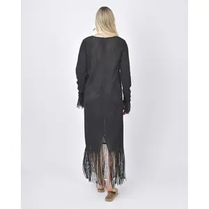 Vestido maxi de manga larga para mujer Ble Resort Collection image-2