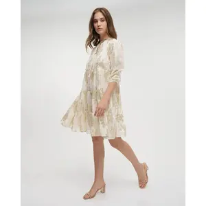 Vestido de manga larga Ble Resort Collection image-3