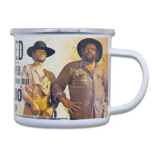 Tazza Blechwaren Fabrik Braunschweig Bud Spencer & Terence Hill Wanted image-0