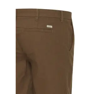 Kurze Leinen- und Baumwollhose Blend image-2