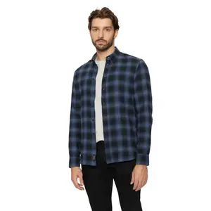 Langarmhemd Slim Fit Blend image-0