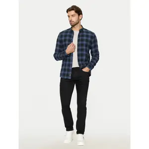 Langarmhemd Slim Fit Blend image-2
