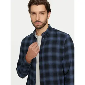 Langarmhemd Slim Fit Blend image-3