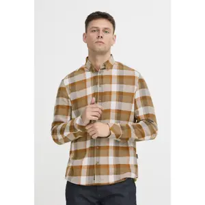 Long-sleeved plaid shirt Blend image-1
