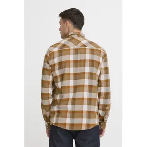 Long-sleeved plaid shirt Blend image-4
