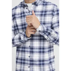 Long-sleeved plaid shirt Blend image-6