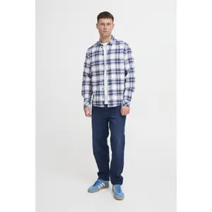 Long-sleeved plaid shirt Blend image-1