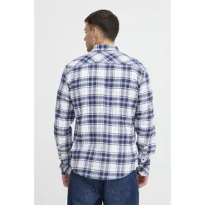 Long-sleeved plaid shirt Blend image-4