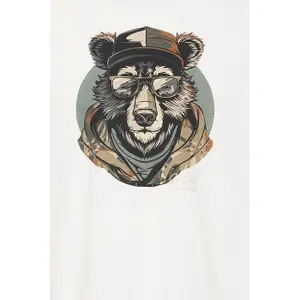 T-Shirt mit normaler Passform Blend Kiam image-2