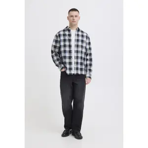 Chemise carreaux flamés Blend Daris image-1