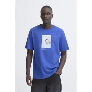 Photo printed T-shirt Blend BHKOLE image-2