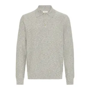 Knitted polo shirt Blend BHByron image-0