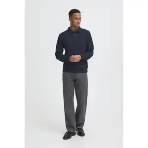 Long sleeve polo shirt Blend Kane image-2