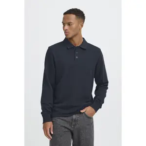 Long sleeve polo shirt Blend Kane image-1
